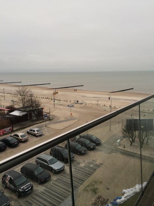 Ausblick vom Zimmer Marine Hotel by Zdrojowa