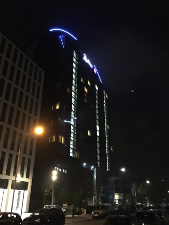 Außenansicht Radisson Blu Hotel Frankfurt