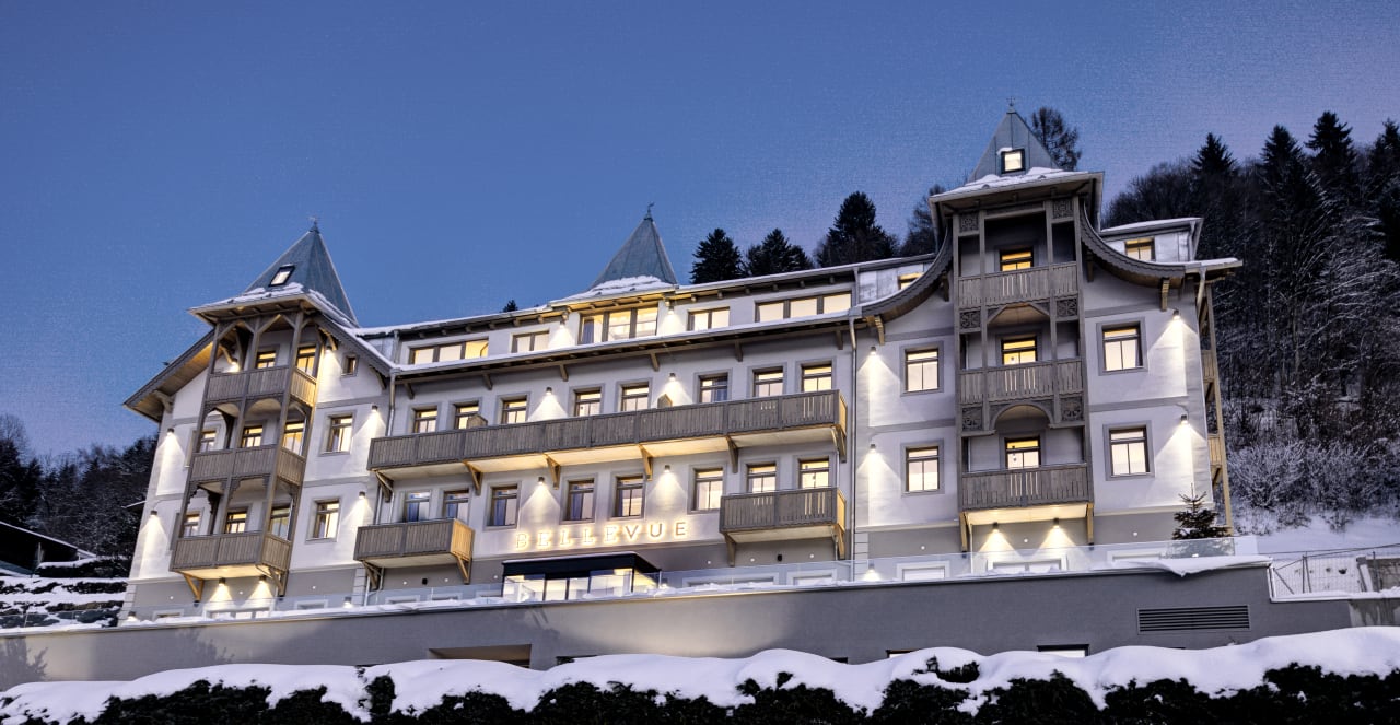 Außenansicht Seehotel Bellevue