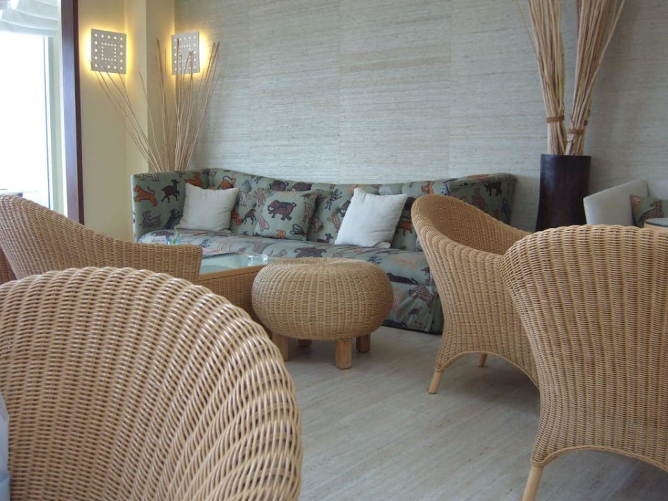 Teil des Hotelcafes Aquila Porto Rethymnon Hotel