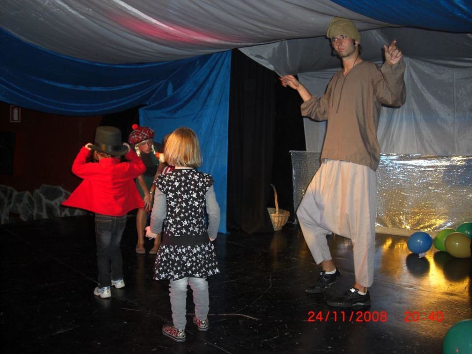 Die Animation hielt den Laden in Schwung Hotel Vista Golf