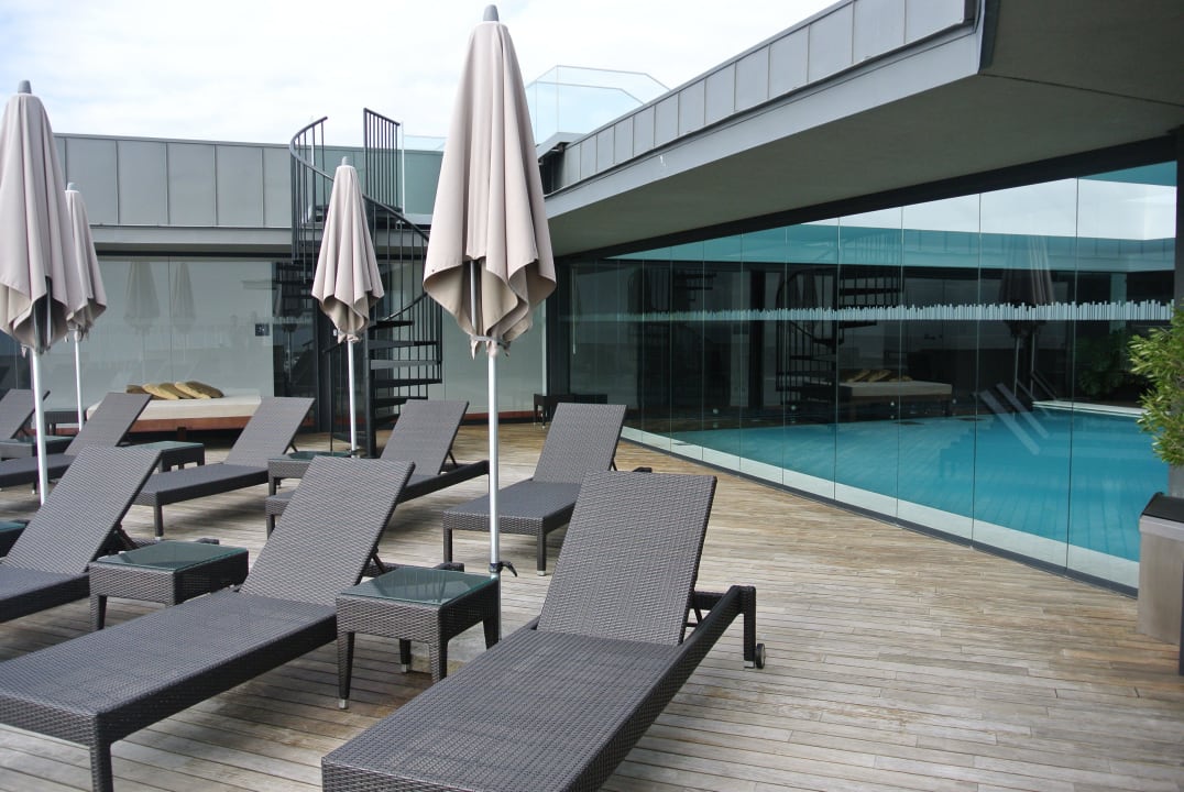 Terrasse mit Pool Pestana Cidadela Cascais - Pousada & Art District