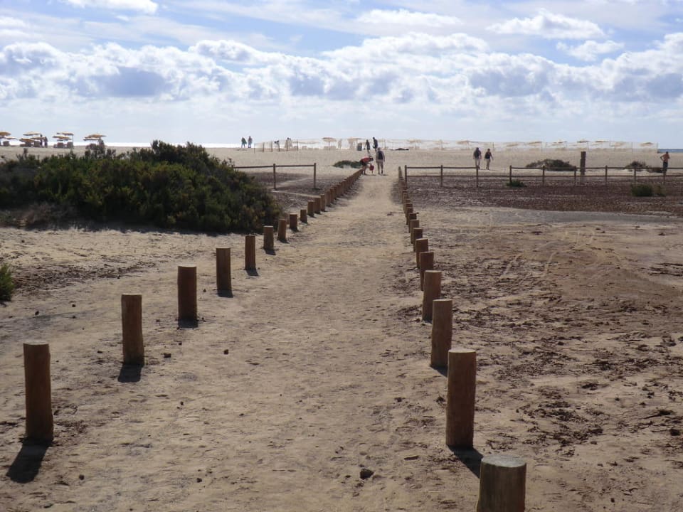 Weg zum Strand Occidental Jandía Mar