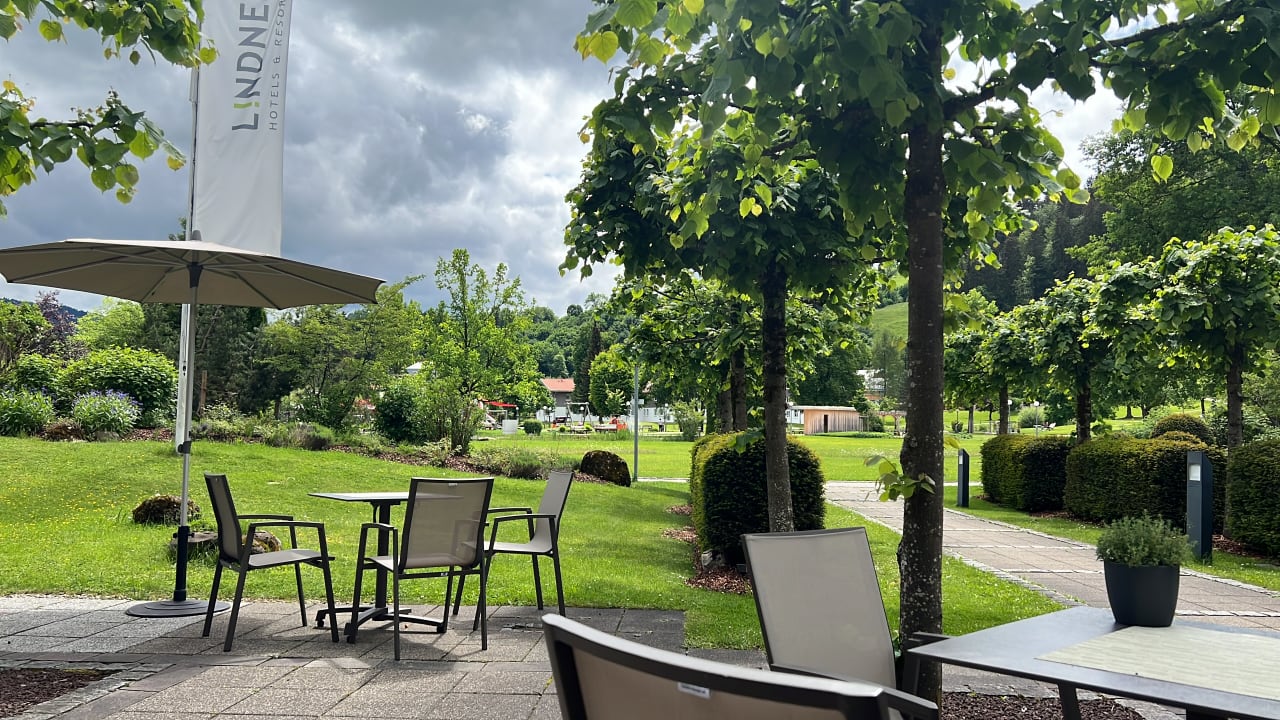 Gartenanlage Parkhotel Oberstaufen