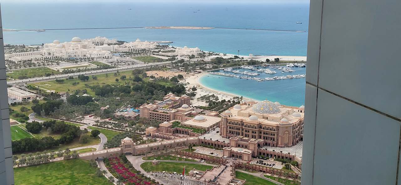 Ausblick Conrad Abu Dhabi Etihad Towers