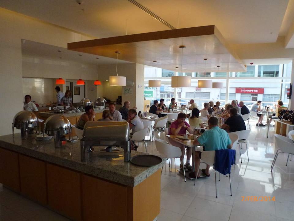 Frühstücksraum Hotel Fiesta Inn Chetumal