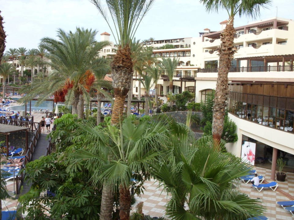 Vom Zimmer auf das Haupthaus Occidental Jandía Mar