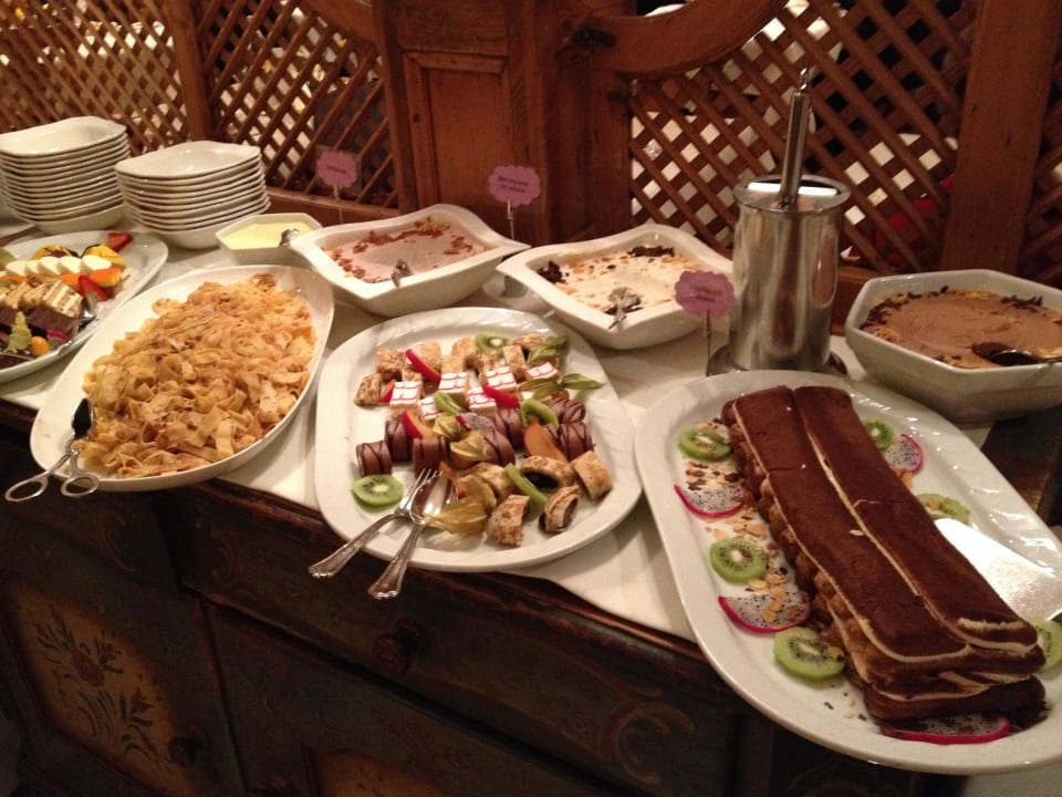 Nachtisch Buffet Parkhotel Oberstaufen