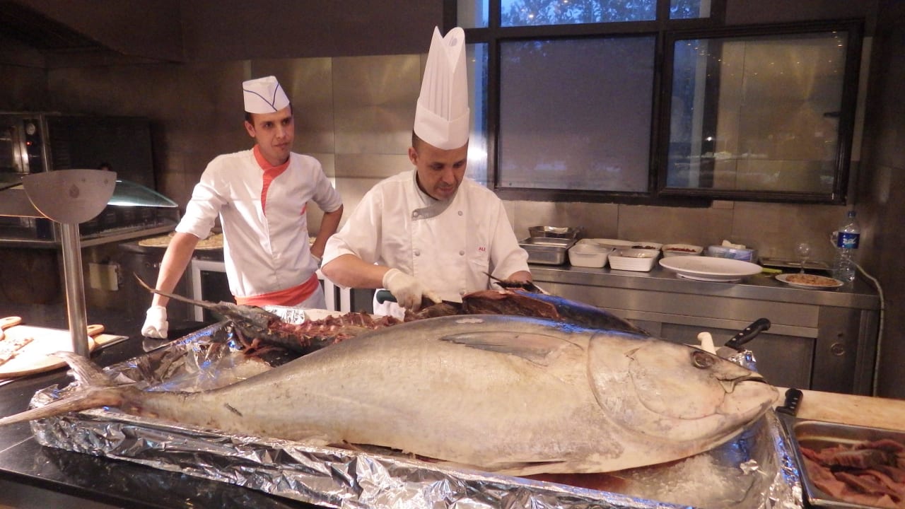 Frischer Fisch Hotel Kenzi Club Agdal Medina