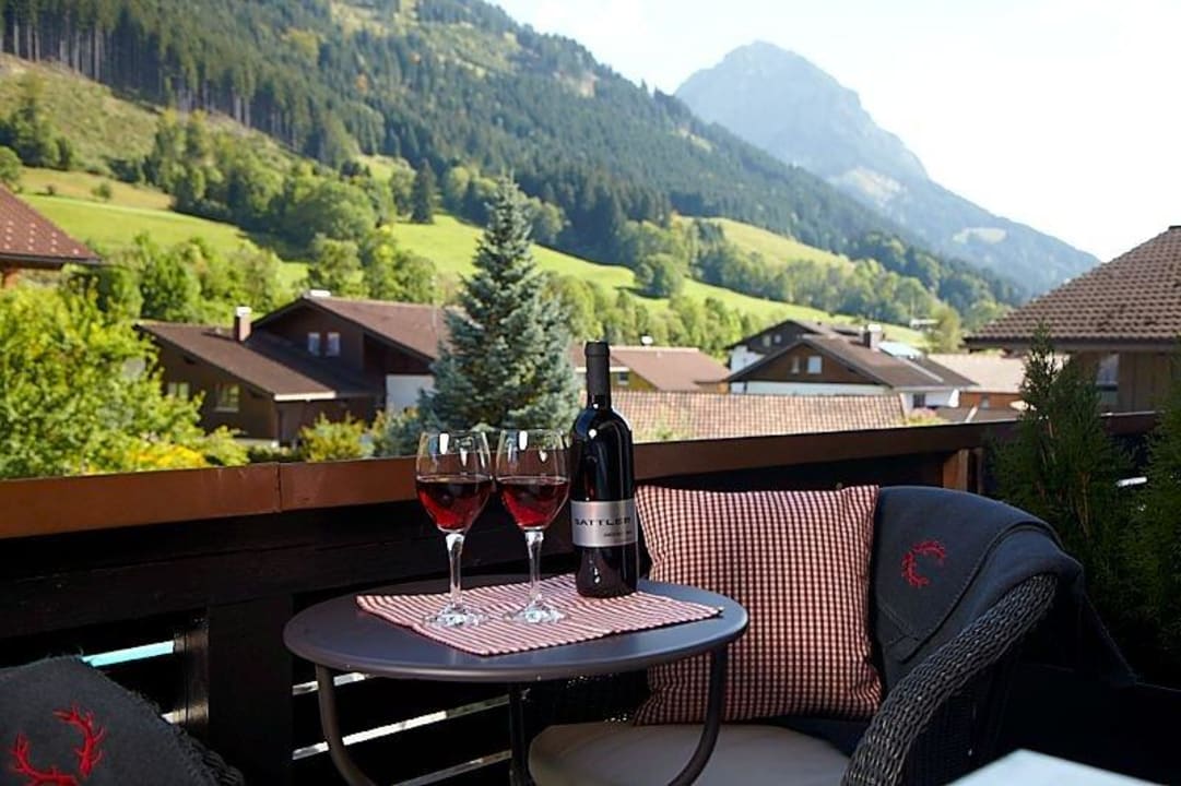 Ausblick Kaminrot Ferienwohnungen Schittlerhaus