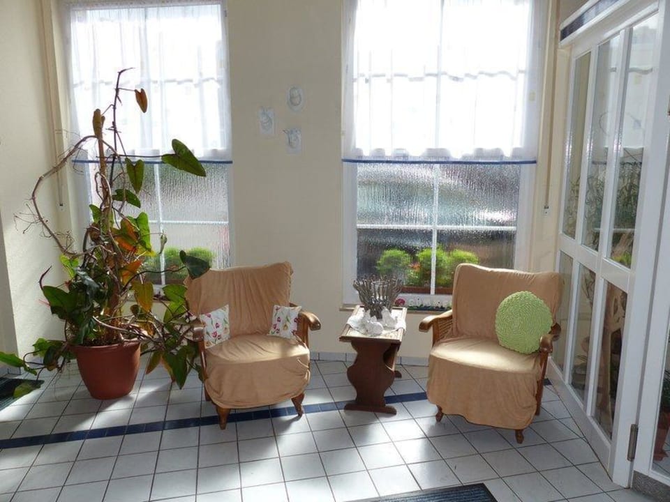 Eingangsbereich Pension am Rathaus