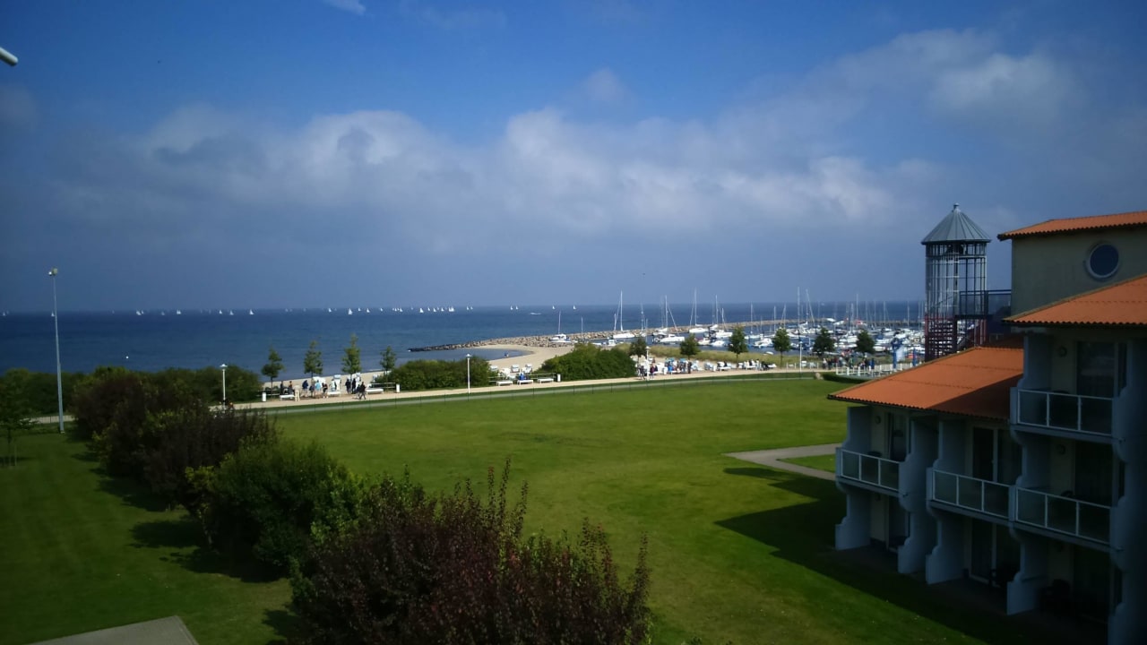 Der Ausblick vom Balkon Morada Strandhotel Ostseebad Kühlungsborn
