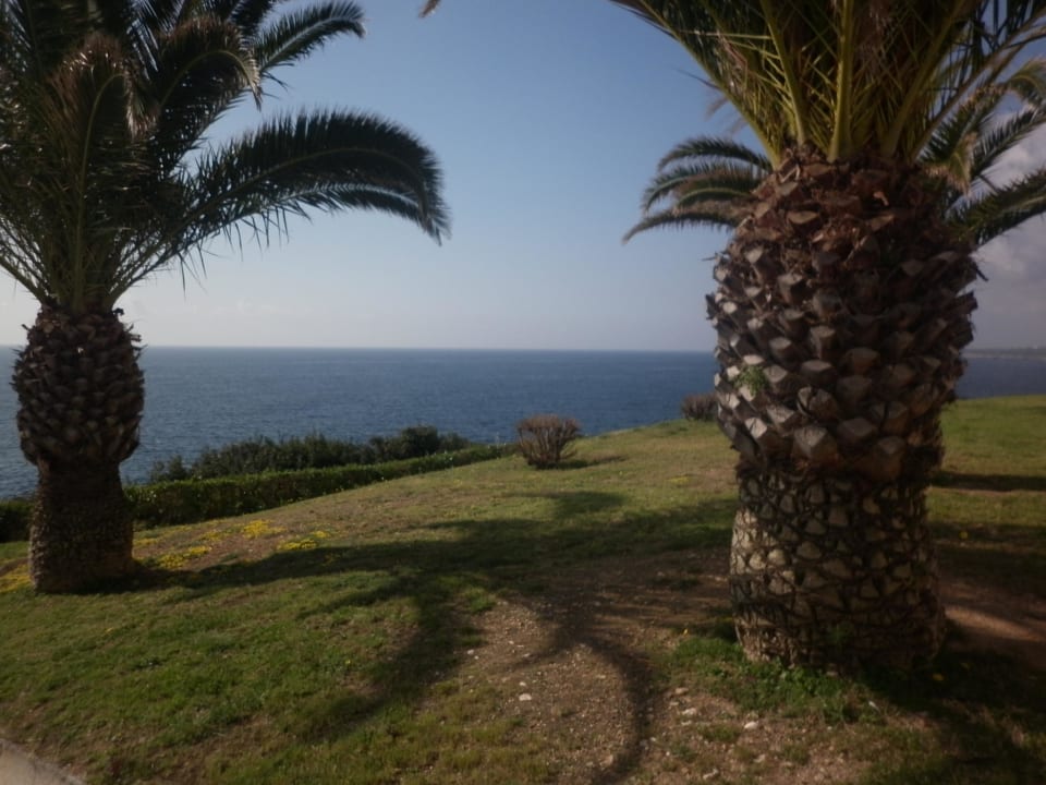 Blick vom Appartement blau punta reina