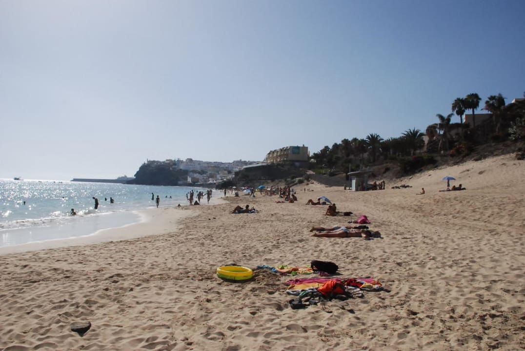 Strand in Richtung Morro Jable Hotel Riu Palace Jandia