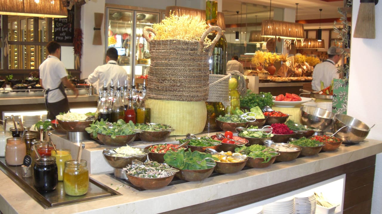 Salatbuffet Hillside Beach Club