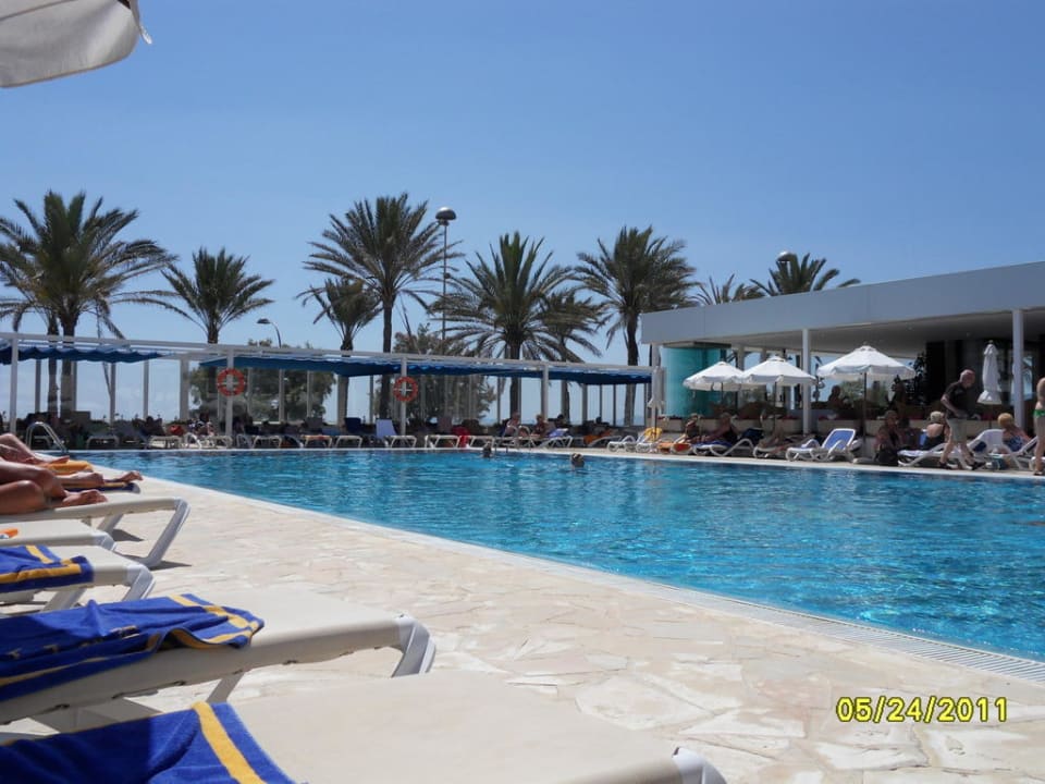 Von der Liege aus Hotel HM Gran Fiesta