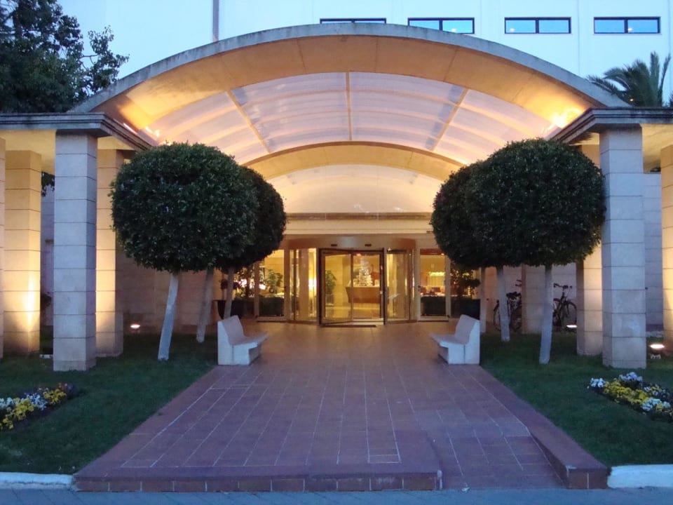 Eingangsbereich Hipotels Flamenco