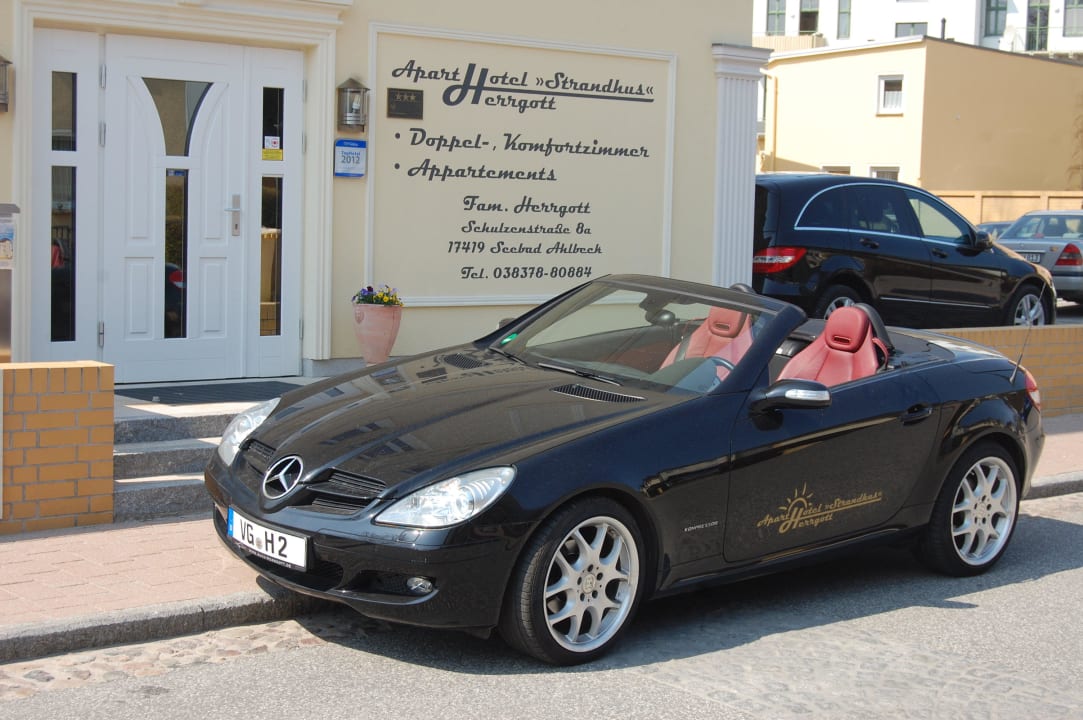 Mercedes SLK Hotelcabrio 49,- Euro/ Tag Aparthotel Strandhus Familie Herrgott