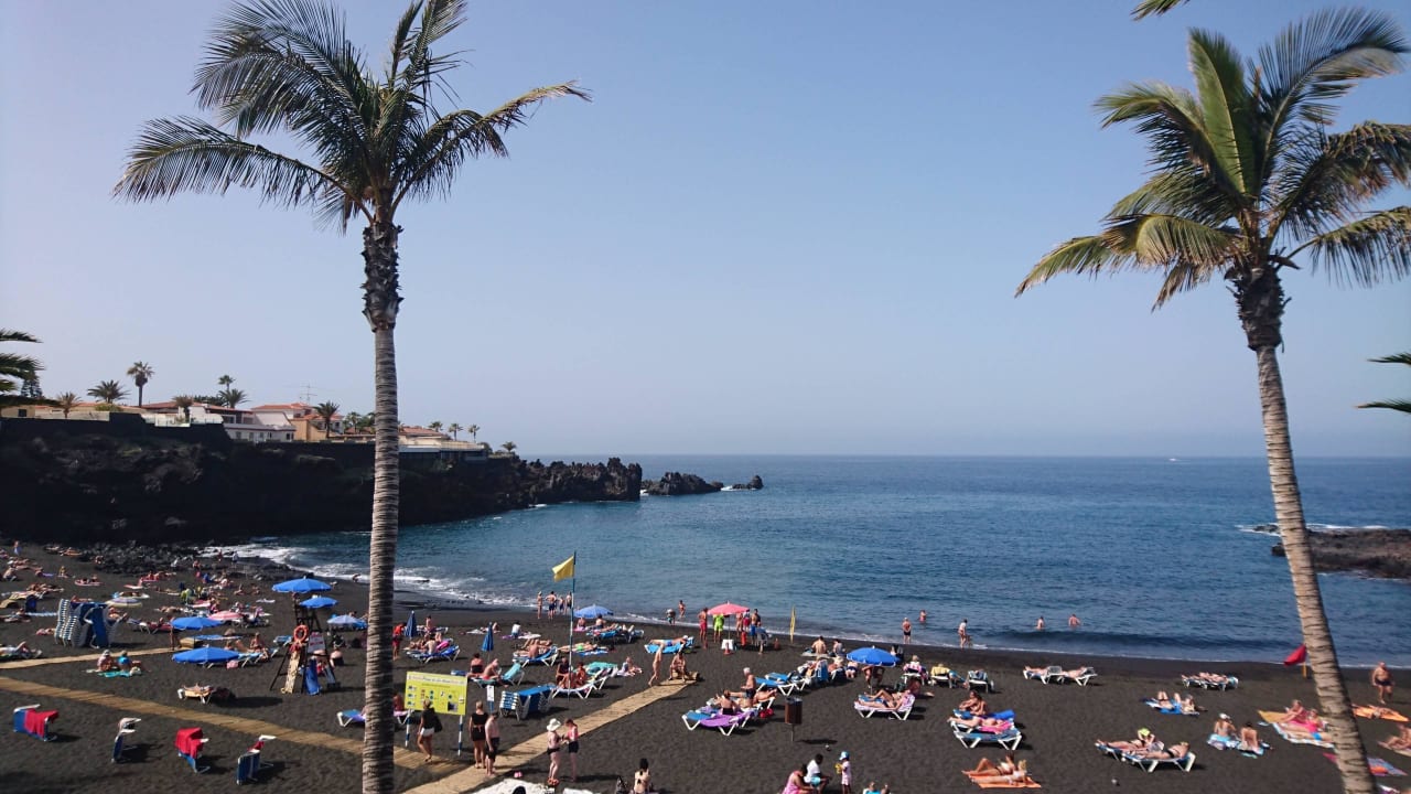 Strand fünf min vom Hotel Landmar Playa La Arena