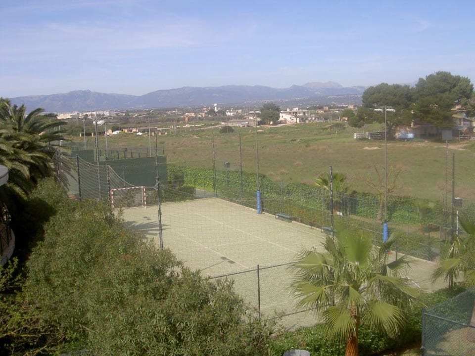 Blick vom Zimmer auf der anderen Seite Hotel Don Miguel
