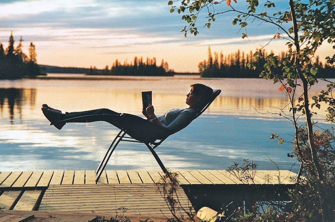 Am Bootssteg Luxus Ferienhäuser Lappland Dream