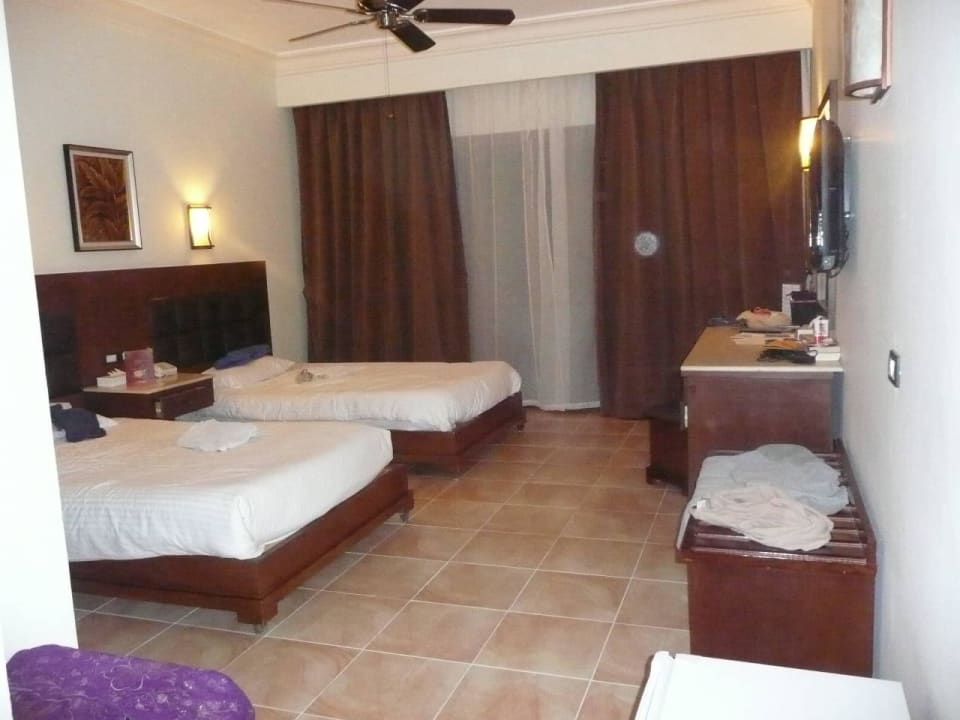 Unser tolles Zimmer Pickalbatros Alf Leila Wa Leila Resort - Neverland Hurghada