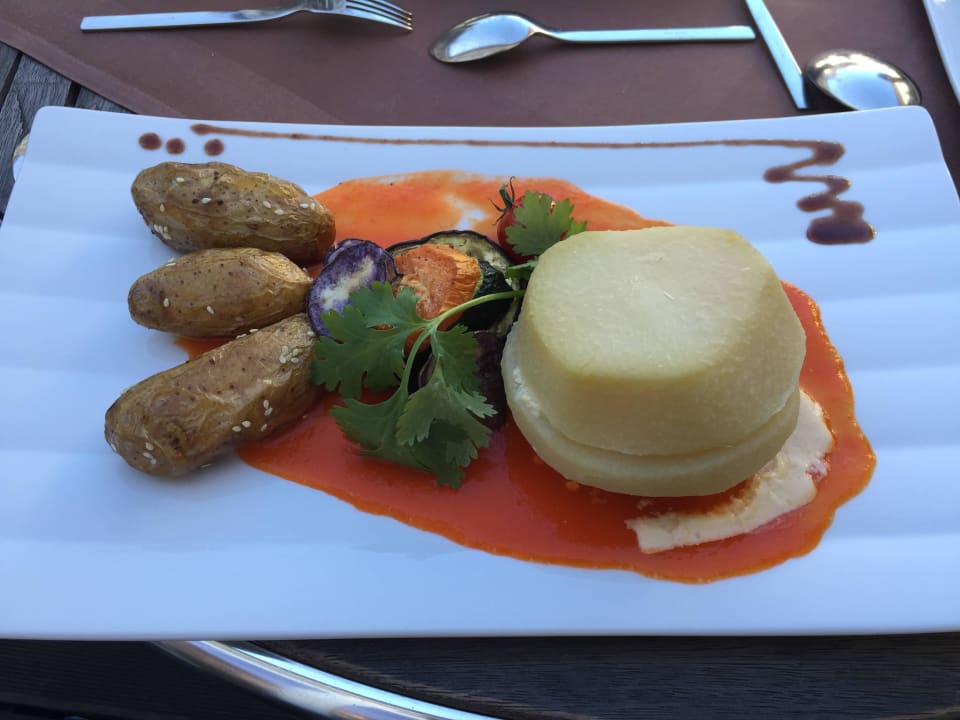 Vegetarischer Hauptgang am Abend LIFESTYLE Resort Zum Kurfürsten