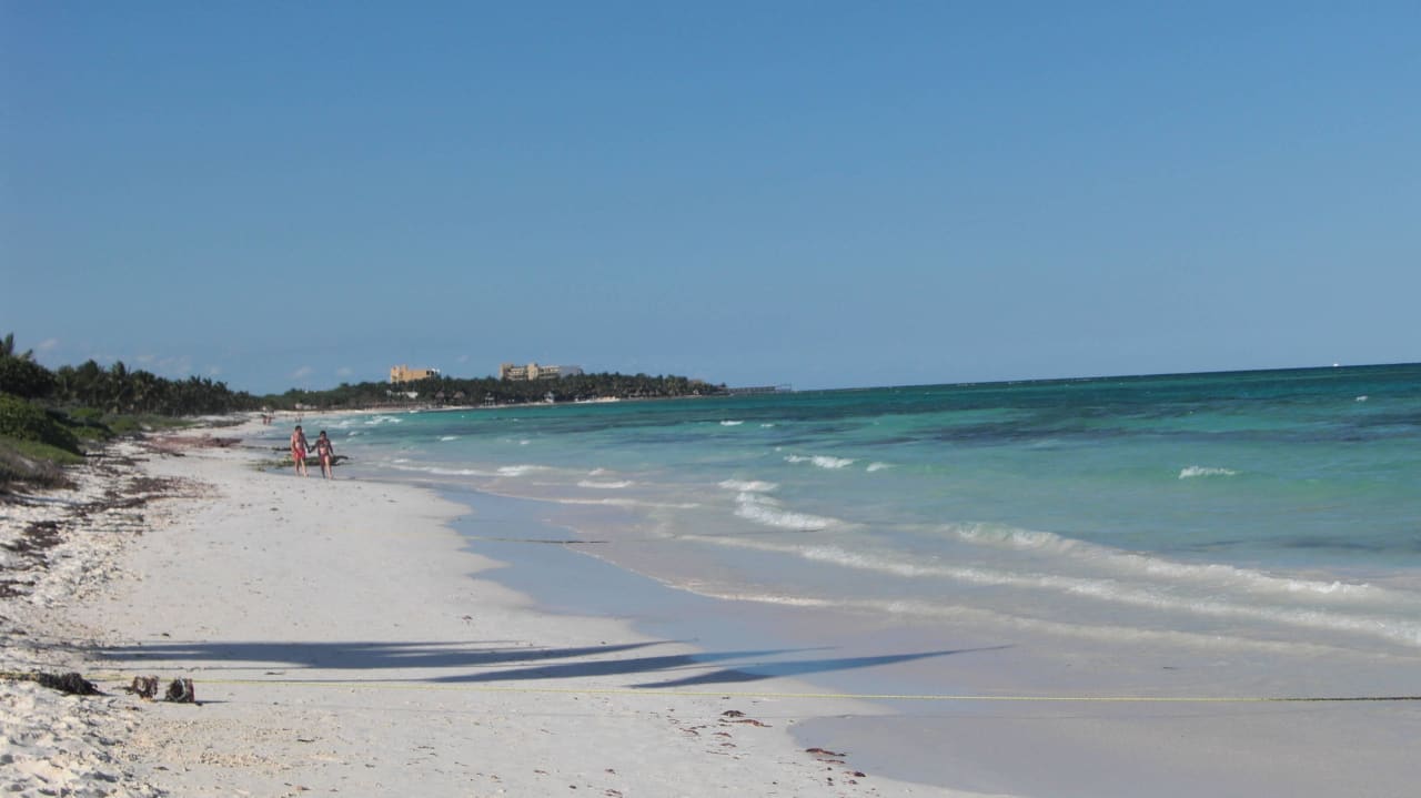 Weitläufiger Strand TRS Yucatan Hotel - Adults only