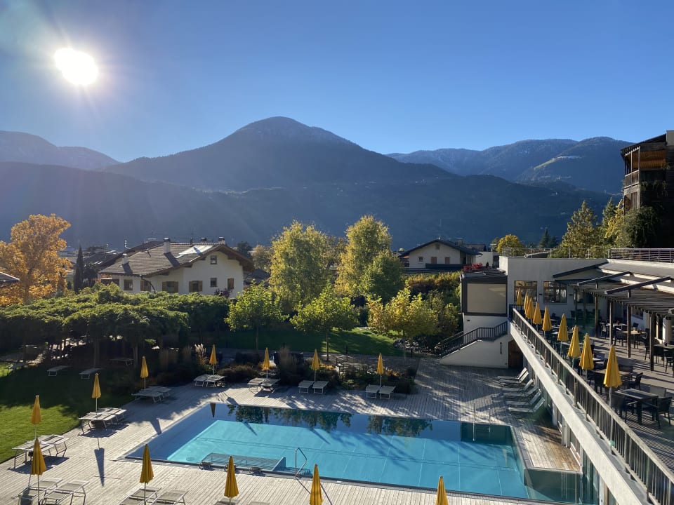 Ausblick Theiner's Garten Bio Vitalhotel