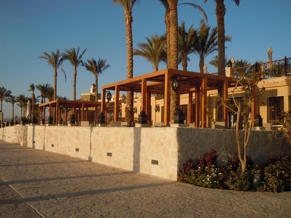 Strandpromenade mit Steakhouse und Fischrestaurant Makadi Spa - Adults only