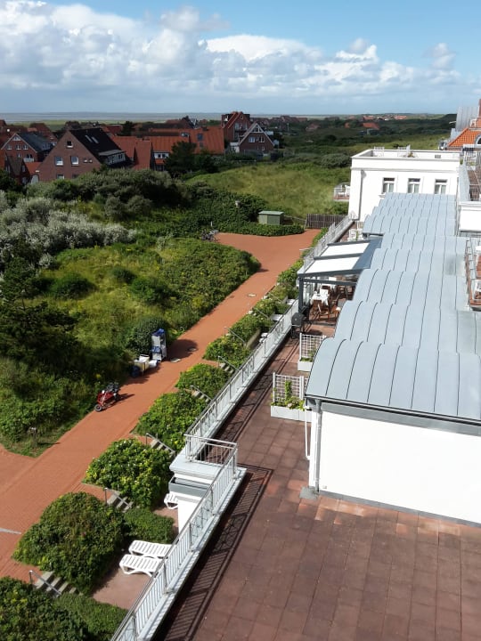 Terrasse Bar Strandhotel Kurhaus Juist