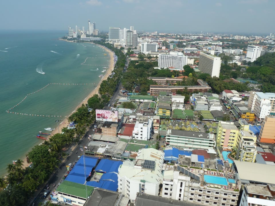Ausblick auf Pattaya Hilton Pattaya