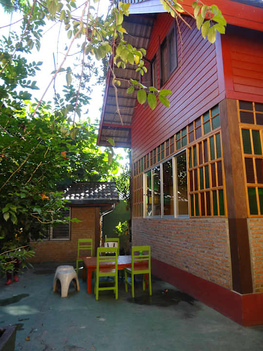 Liebevoll gestaltete Anlage Joy's House, Guesthouse Chiang Mai