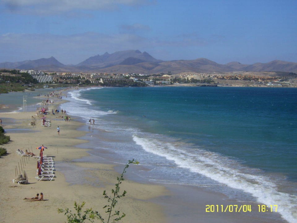 Blick auf Strand von Costa Calma H10 Tindaya