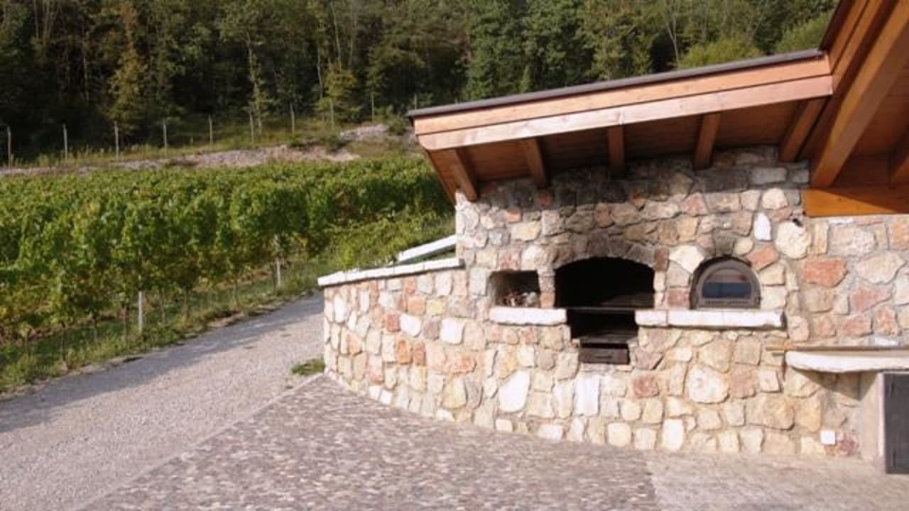 Pizzaofen und Barbecue Maso Salim Relaxapartments