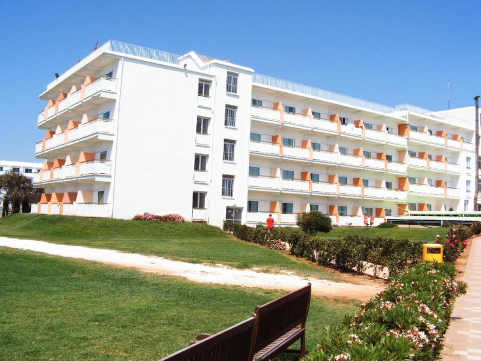 Blick vom Garten Asterias Beach