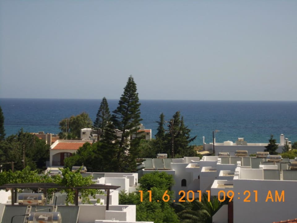 Ausblick vom 1211 Sentido Kyknos Beach Adults Only 16+