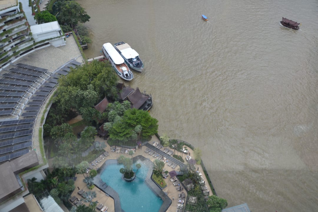 Ausblick vom Horizon Club Shangri-La Hotel, Bangkok