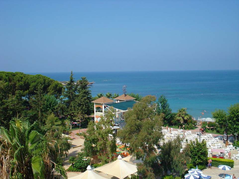 Blick vom Balkon Lonicera Resort & Spa Hotel