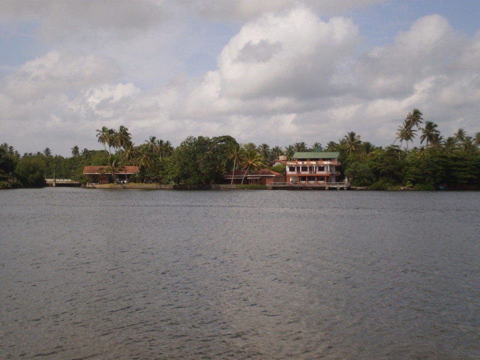 Blick zum Fluß Hotel Club Bentota