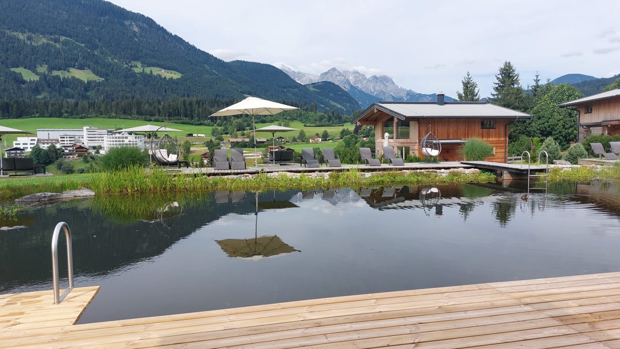 Außenansicht Hotel Chalets Grosslehen