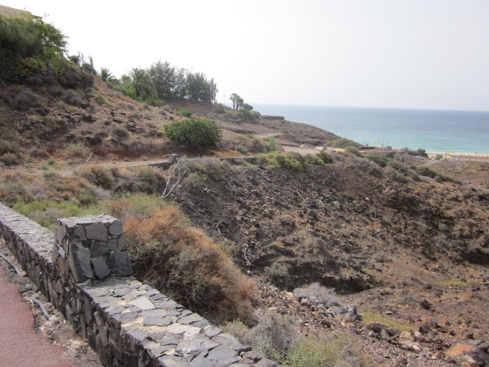 Weg zum Hotelstrand AluaVillage Fuerteventura