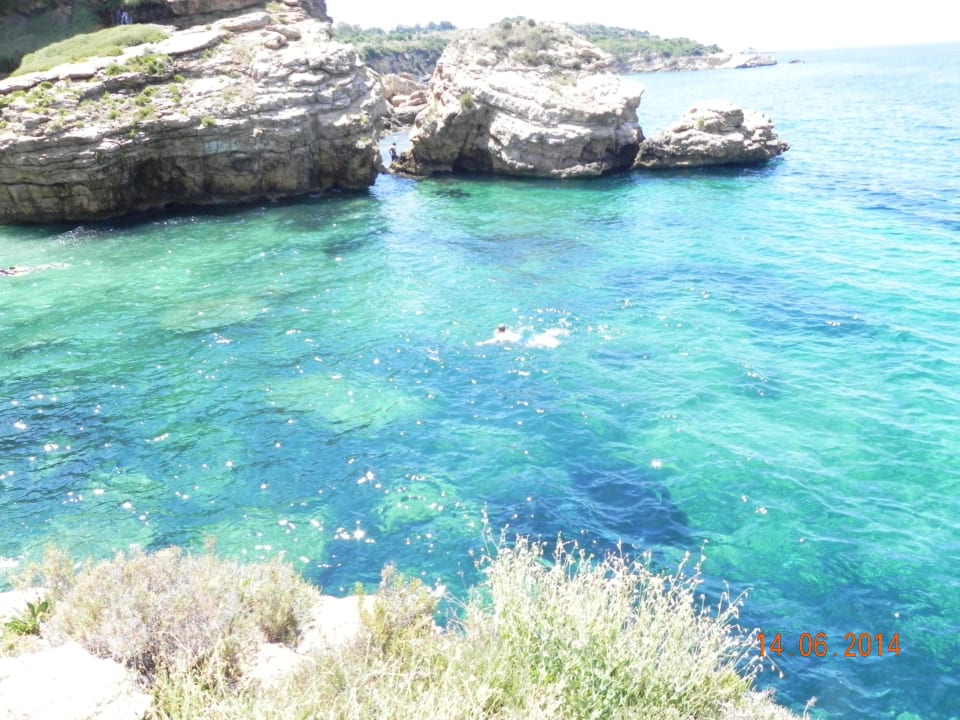 Baden im Meer einfach toll Club Resort Atlantis
