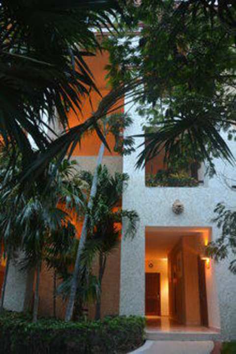 Bungalow Eingang Grand Palladium Select White Sand Resort & Spa