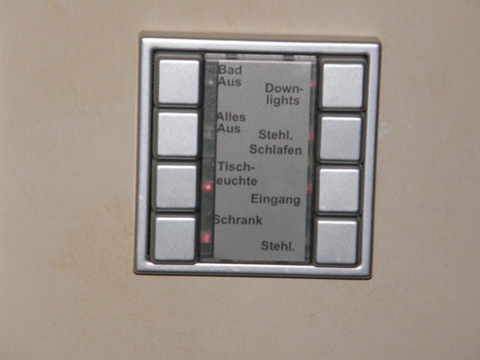 EIB-Steuerung der Beleuchtungsanlage Burghotel Staufeneck