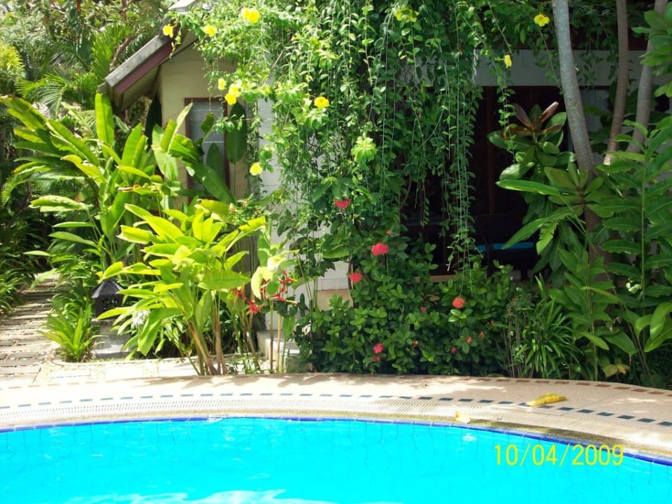 Blick auf die Poolvilla Rummana Boutique Resort