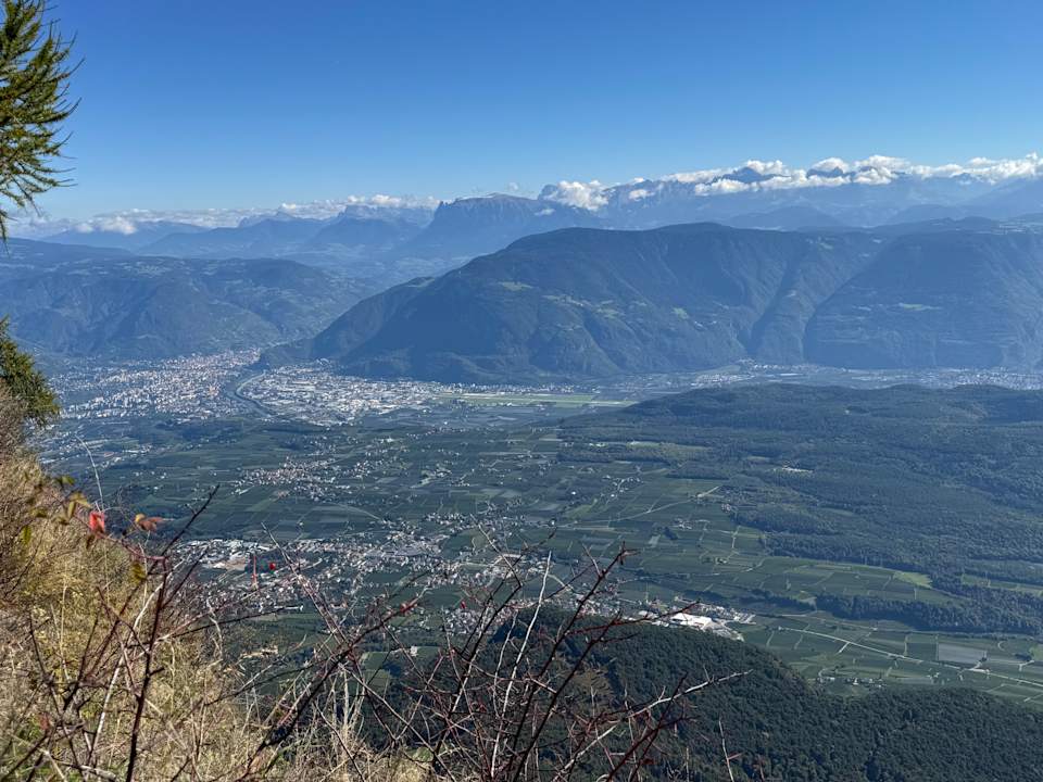 Ausblick Panoramahotel Penegal