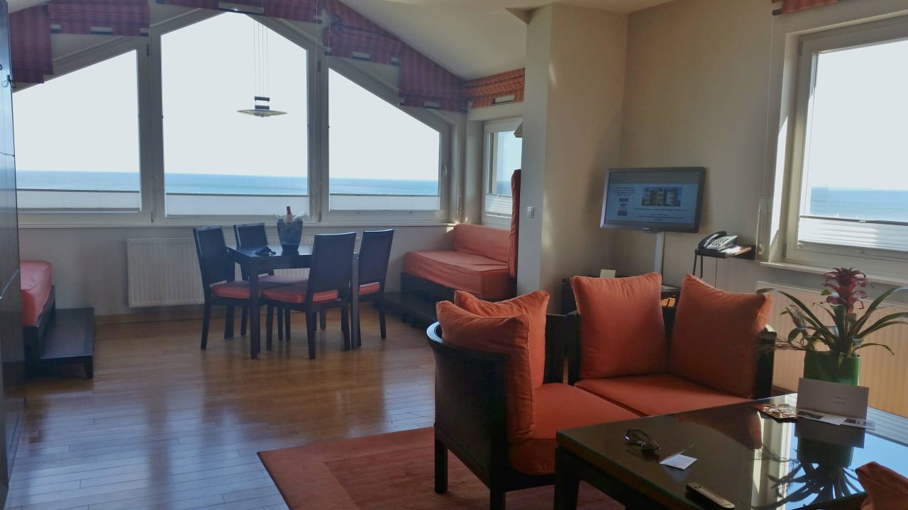 Wohnzimmer Das Ahlbeck Hotel & SPA