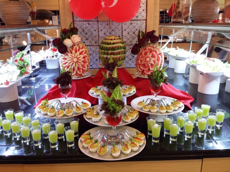 Büffet  Can Garden Resort