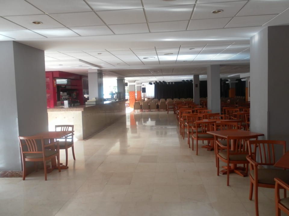 Bar wo abends die Animation gemacht wird BQ Belvedere Hotel